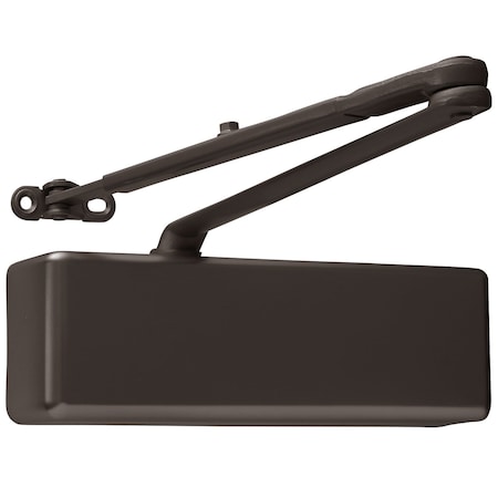 Lawrence Manual, Hydraulic, Door Closer, Extra Heavy Duty Interior and Exterior, Dark Bronze LH8016-DU